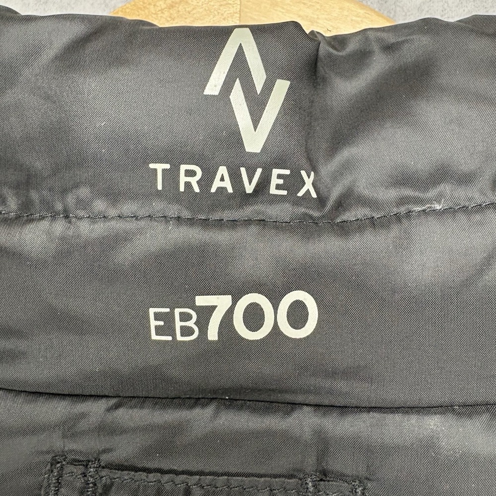 Eddie Bauer Puffer Vest Womens L Black Travex EB700 Down Insulated Quilted Gorp - Picture 4 of 9